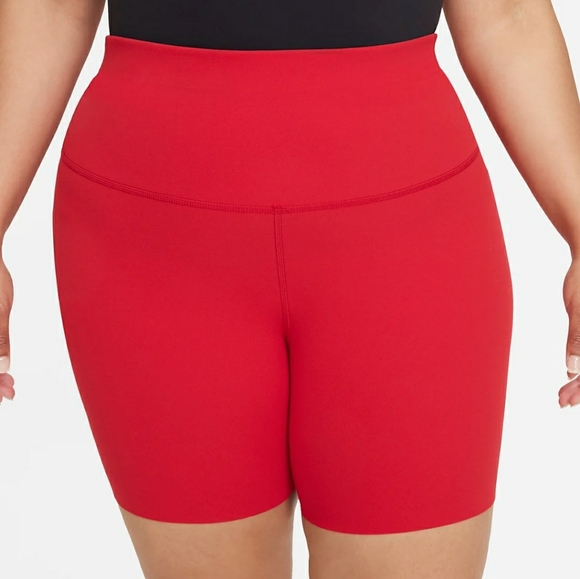 LAST 1 !!! Nike Yoga Luxe 2X Shorts - Picture 1 of 11